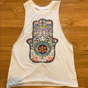 Spiritual Gangster Namaste tank top